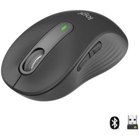 Resim Logitech M650 910-006253 Sıgnature Kablosuz Usb Nano Alıcılı Sağ El Tam Boyutlu Siyah Mouse Optik 