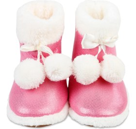 Resim Civil Girls Kız Çocuk Panduf 21-25 Numara Pembe 