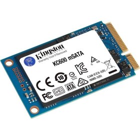 Resim Kingston KC600 256 GB 550 - 500 MB/s mSATA SSD 