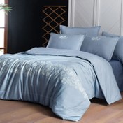 Resim Sarev Sedona Fancy Tek Kişilik Mavi Nevresim Takımı 160x220cm 