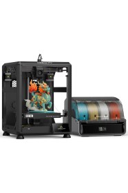 Resim Creality K2 Se Combo 3D Yazıcı, Cfs'li, 16 Renge Kadar Çok Renkli 3D Baskı, 500 Mm/s Yüksek Hız, Otomatik Tesviye, Doğrudan Tahrikli Ekstruder, 220×215×245 mm 