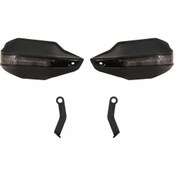 Resim GP Kompozit Honda NC 700 X-S / NC 750 X-S 2012-2023 Uyumlu Led Sinyalli Elcik Koruma Siyah 