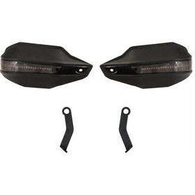 Resim GP Kompozit Honda NC 700 X-S / NC 750 X-S 2012-2023 Uyumlu Led Sinyalli Elcik Koruma Siyah 