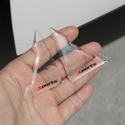 Resim 2 Adet Araba Kapı Köşe Koruyucuları - Şeffaf Silikon Tamponlar ve Çizik Koruyucular, Otomotiv İç Aksesuarları 