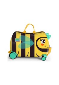 Resim Coral High Kids Sarı Siyah Arı Desenli Otur-çek Çocuk Valizi 16363 Çok Renkli 