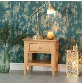 Resim Masifart Emilia 45 Cm Kısa Komodin 