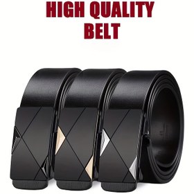 Resim İki Paket Erkek Kemeri, Popüler İş Kemerı, Moda Kot Pantolonu Külodurması, Şirkət Elemanları ve Gündelik Stil İçin Ideal, Eş İfade Edilir 