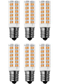 Resim Youtek E14 Led Mısır Ampulü 7w 500lm 360 Aydınlatma 110-240v 6 Adet - Enerji Tasarruflu Yüksek Parlaklık Beyaz 