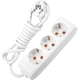 Resim Viko Multi-Let 3 Lü 3x2,5 mm Ttr 10 Metre Uzatma Kablosu Seyyar Uzatma Kablosu 