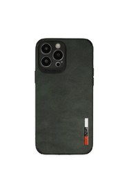 Resim artlab Art İphone 13 Pro Max Kılıf Loop Deri Silikon - Yeşil Lab 