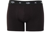Resim Beyaz Exclusive Bambu 2'li Boxer Seti Kigili