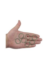 Resim Ekoset 500 Adet Yeşil Küçük Paket Lastiği 40 MM 