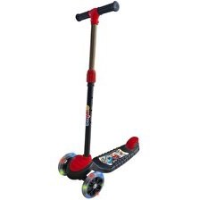 Resim Swing Işıklı Scooter Kırmızı 