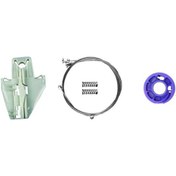 Resim Polo Mk 4 9N 2003 2009 Cam Kriko Teli Arka Sağ Set 