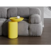 Resim Echo Furniture Belle Çinko Sarı C Sehpa 