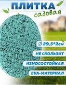 Resim Bahçe Karo'ları Eva, Yuvarlak Ev İçin 337647440 Naneli 