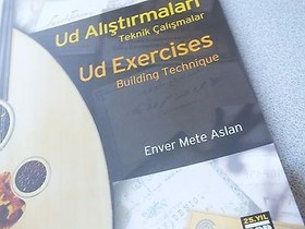 Resim Oud Exercises Building Technique Ud Alistirmalari In English And Turkish 