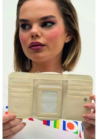 Resim United Colors Of Benetton Kadın Cüzdan Bej 