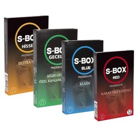 Resim S-Box 12Li Süper Karma Paket (144 Adet) Prezervatif 