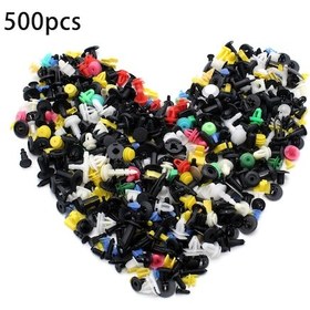 Resim Xindoker 500 Adet Araba İç Panel Karışık Plastik Sabitleyici Klips - Sı-at02130 