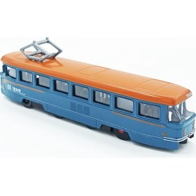 Resim Popseker Oyuncak Metal Tren Sesli, Işıklı, Müzikli Çek-Bırak Özellikli Kapıları Açılan Metal Tren 19CM. 