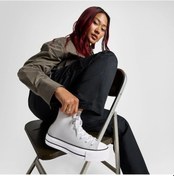 Resim Converse Chuck Taylor All Star Platform Kadın Gri Sneaker Gri 