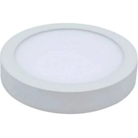 Resim Inoled Yuvarlak Beyaz Kasa Sıva Üstü LED Panel 18WATT - Volga 2751-01 Beyaz Işık 