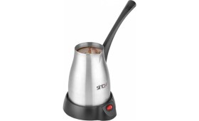 Resim Paslanmaz Çelik Elektrikli Türk Kahve Makinesi Gri Inox 2943 