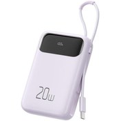 Resim Mcdodo Mc-3245 20w Pd Qc 10000 Mah Powerbank Type-c Kablolu Mor 