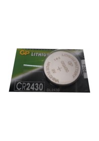 Resim GP CR2430-C5 3V Lityum Kartela Düğme Pil Tekli 