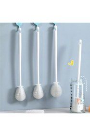 Resim Cocoloco Home Kavanoz Biberon Şişe Yıkama Fırçası Silikon Beyaz 1 Adet 