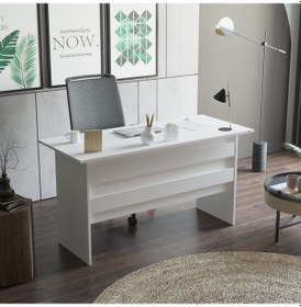 Resim L'occi Concept Diego A Ofis Çalışma Masası Beyaz 