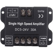 Resim Xiyyadms Dc 5-24v 30a Pwm Sinyal Güçlendirici, Tek Renk Led Şeritler İçin 3528/5050/5630/2835 , Alüminyum Kasa, Kolay Kurulum 