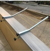Resim Balkon Duvari Çamaşir ve Hali Kurutma Askiliği 