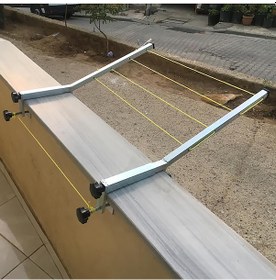 Resim Balkon Duvari Çamaşir ve Hali Kurutma Askiliği 
