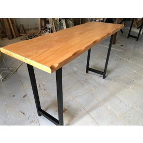 Resim Bintaşmobilya Kütük Bar Masası 200X60.Cm 