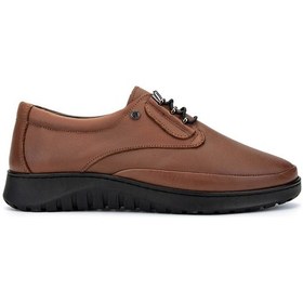 Resim Tamer Tanca Kadın Hakiki Deri Taba Deri Casual Ayakkabı 1053 7500 Bn Ayk Sk24-25 Taba Dr Taba 