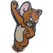 Resim Aplike Ütü İle Yapışan Jerry Arma 6x3 cm 