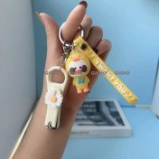 Resim Silver1 Ejderha Kedi Uyan Aslan Servet Kedi Sevimli Anahtarlık Kaplan Küçük Kolye Ejderha Bebek Karikatür Çanta Çekicilik Anahtarlık (Yurt Dışından) 