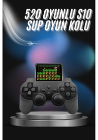 Resim S10 Gamepad 520 Oyunlu Klasik Taşınabilir Retro Oyunlar Oyun Kons 