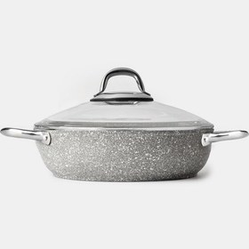 Resim Urla Basık Tencere 24 Cm Granit 