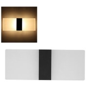 Resim Springsun Sıcak Işıklı Siyah L Büyüklüğünde Led Duvar Lambası - Açı Ayarlanabilir, Göz Koruyucu Mat Kapaklı, Kaliteli Akrilik Ve Aluminyum Diğer 