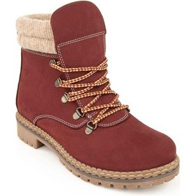 Resim Muya Alegro Anatomik Taban Hakiki Deri Nubuk Kadın Bot 314927-7807 