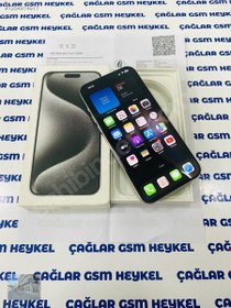 Resim Apple iPhone 15 Pro Max İkinci El TR | 256 GB | Beyaz 