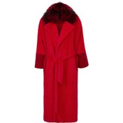 Resim Kırmızı Tekstil - Kürk Kadın Kürk Kaban - K23IKM320362-H1W 