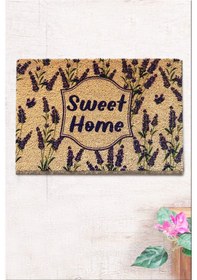 Resim Co Co Nardos Sweet 40x60 cm Doğal Ko ko Kıl paspas,Hindistan Naturel Kapı Önü Paspası 