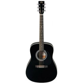 Resim SX MD160/BK Akustik Gitar (Black) 