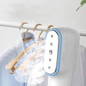 Resim Mioji Mio X10SM 1200W Taşınabilir Ütü Güçlü Buharlı Kırışık Giderici - Mavi 