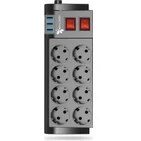 Resim Ftr-08 8’li Termal Akım Korumalı Priz 