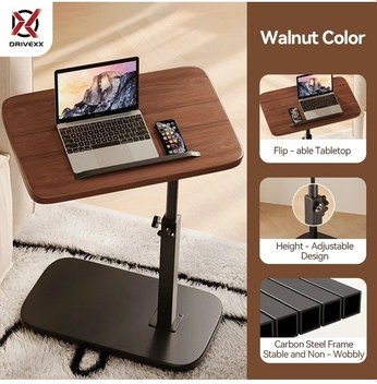 Sunshine022 Mıanqı Auto Katlanır Araç Masası Kaymaz Yüzey Hafif Taşınabilir Siyah